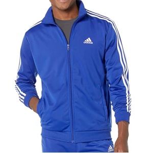 Adidas 3 stripe tricky work out jacket L16/18